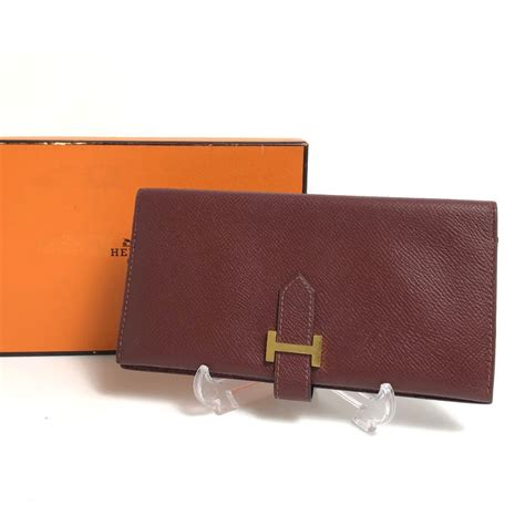 hermes wallet stamp|Hermes bifold wallet.